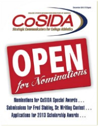 December 2012 CoSIDA E-Digest available for viewing, PDF download